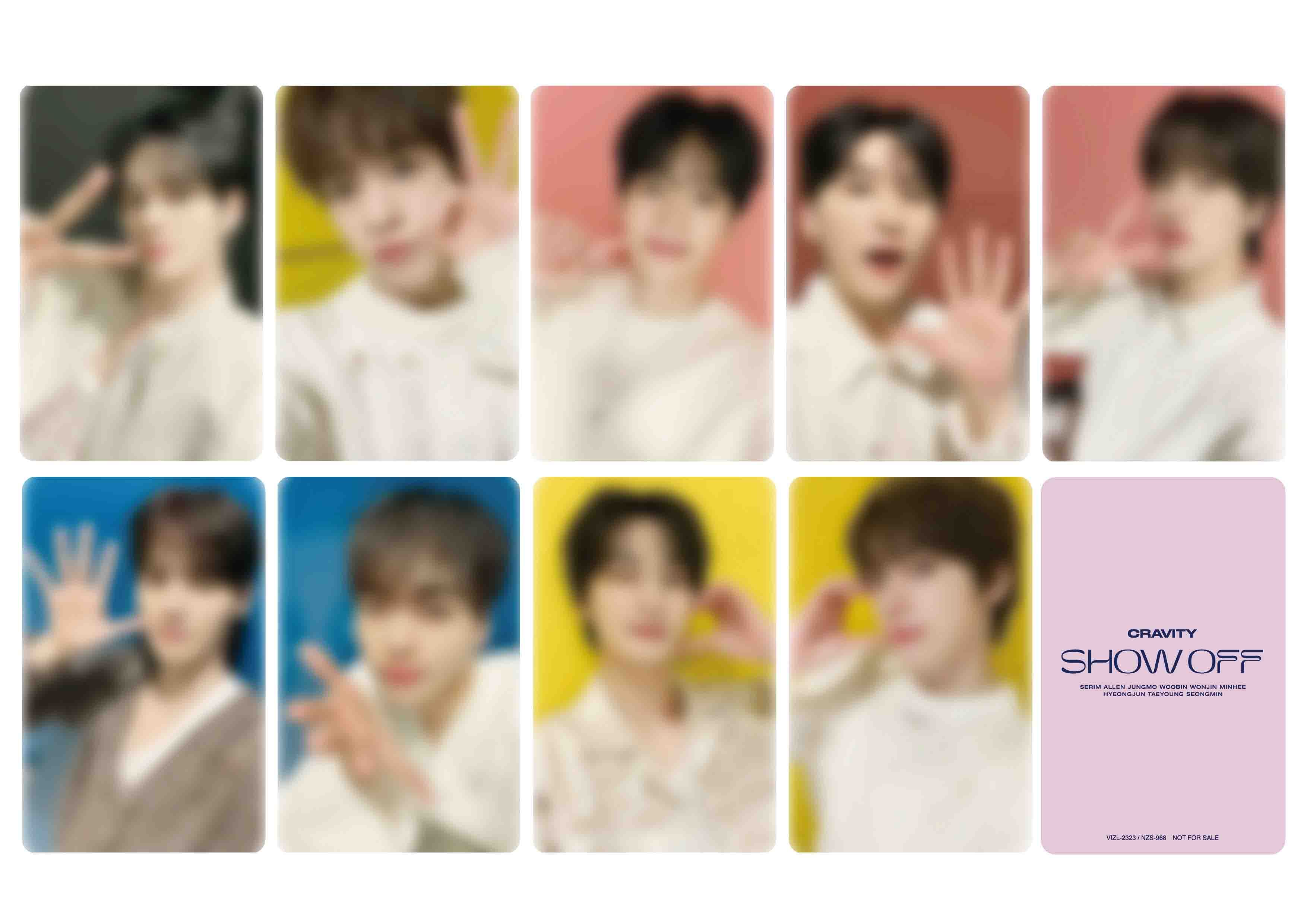 CRAVITY グッズ・トレカ 公式トレカ3枚付き]CRAVITY X Searchit BRAND