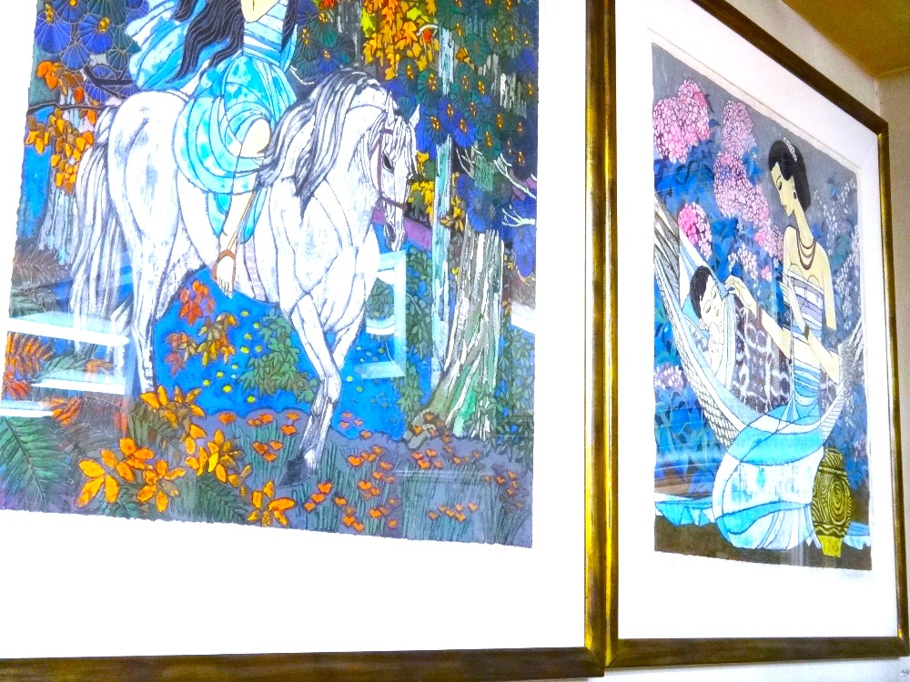 特価◯絵画 シルクスクリーン版画 額装品 特価 期間限定 絵画 シルク