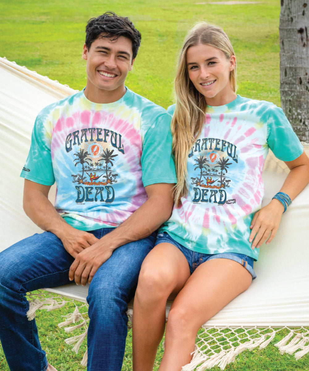 Grateful Dead Endless Summer T-Shirt | Men's Tie Dye Crewneck