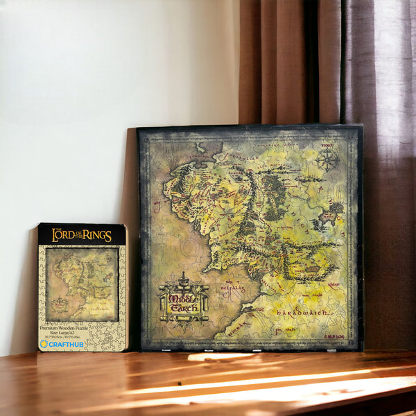 ロード・オブ・ザ・リング 木製ジグソーパズル 正規ライセンス商品