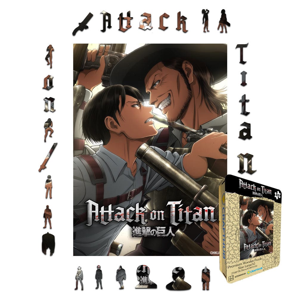 進撃の巨人 パズル 352ピース セブンイレブン限定 進撃の巨人 パズル