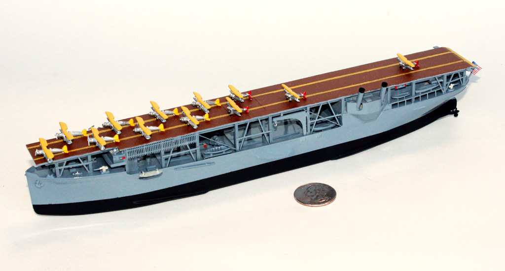 USS Langley (CV-1, 1923) - The Miniature Engineering Craftsmanship