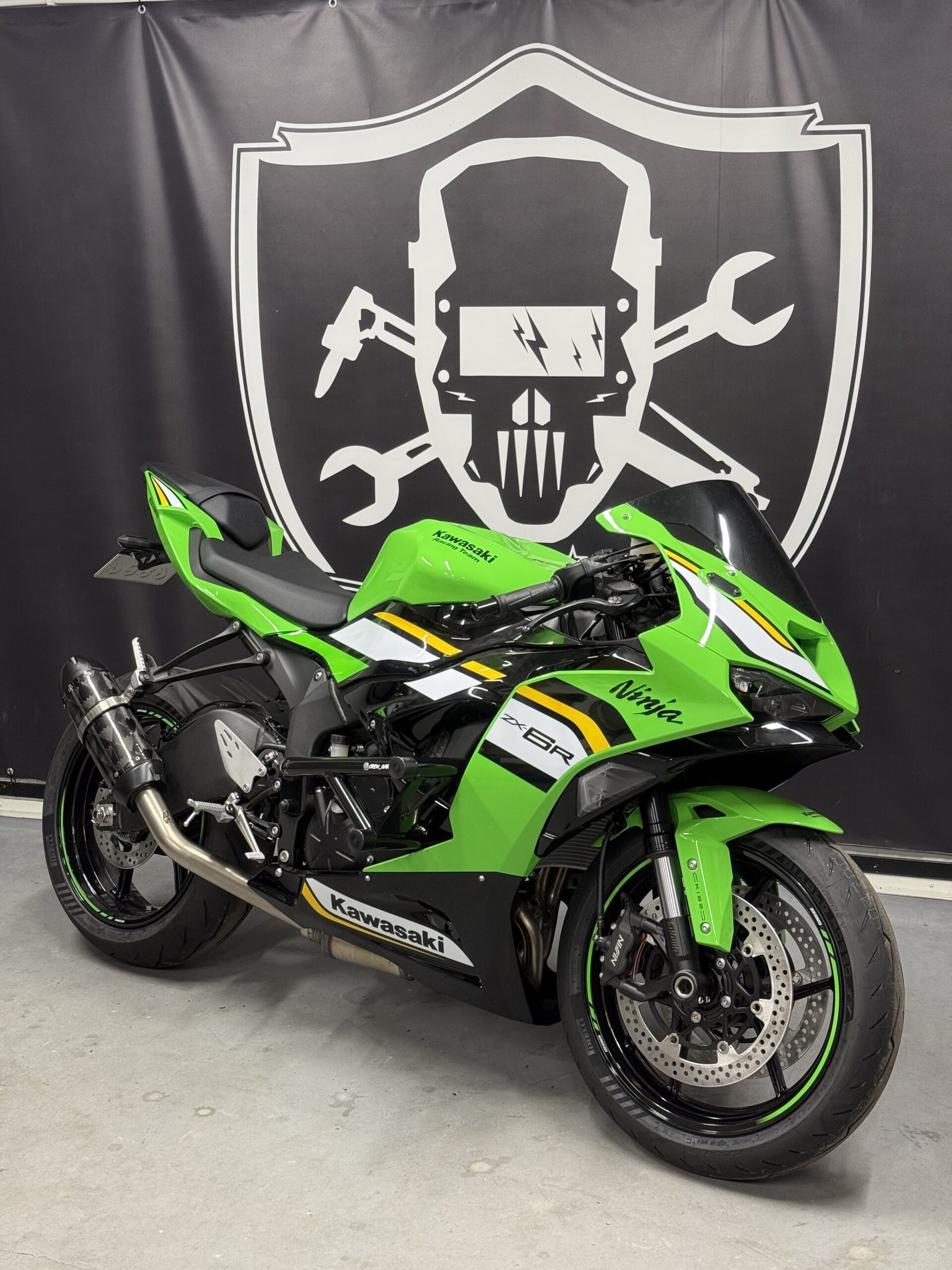 Crash cage Kawasaki 636 2023-2025 - Crew Garage