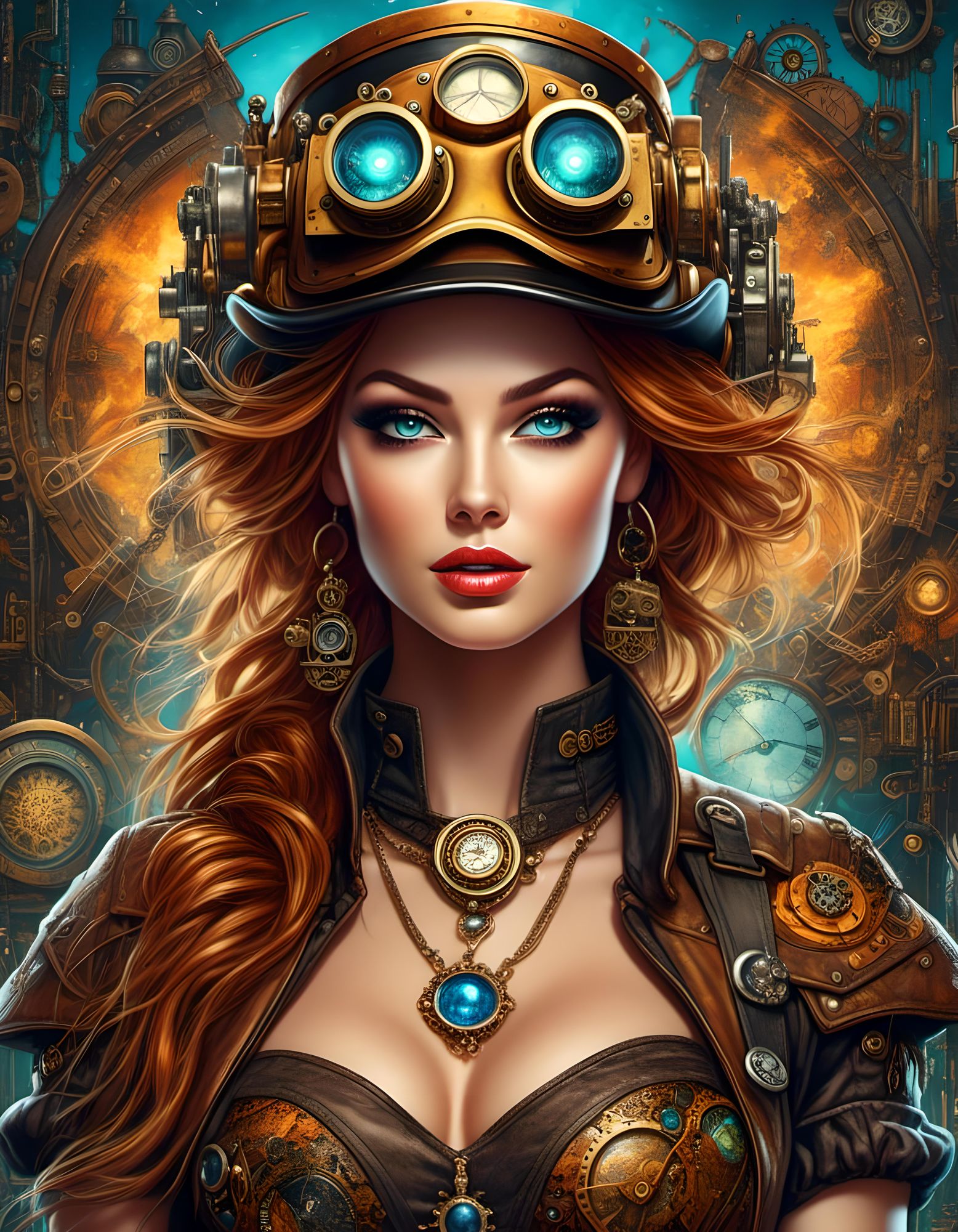 DaDaSteamPunk LoRA (SDXL 1.0) - AI Image Generator - NightCafe