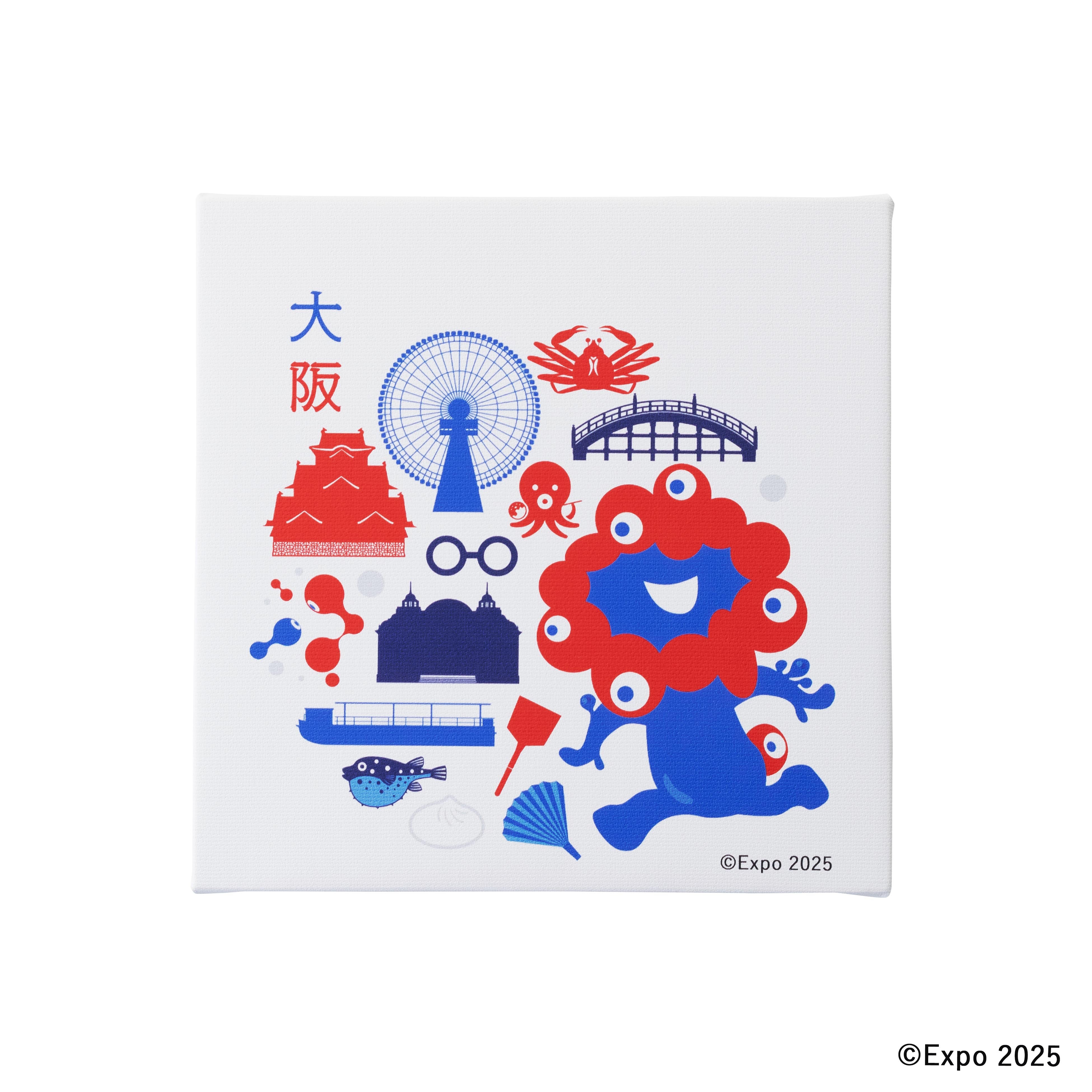 Expo 2025 ミャクミャク キャンバスジクレー印刷 大阪 CPS00112 S0号