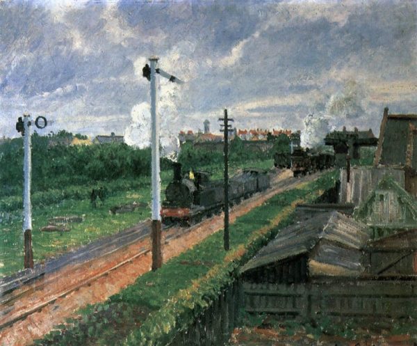 論考「セザンヌと蒸気鉄道（6）――画題から造形への機械の影響」秋丸