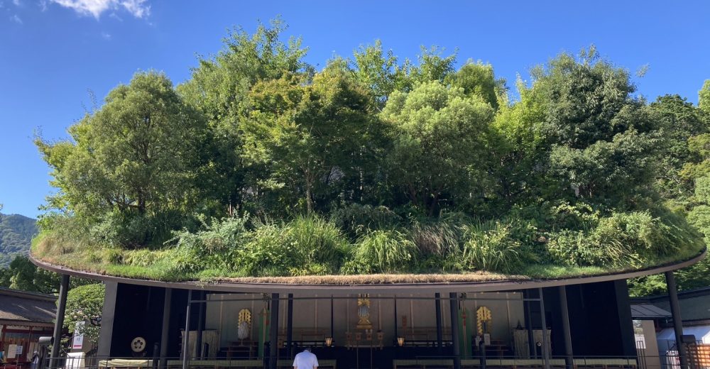 展評「藤本壮介展――太宰府天満宮仮殿の軌跡」太宰府天満宮宝物殿（福岡