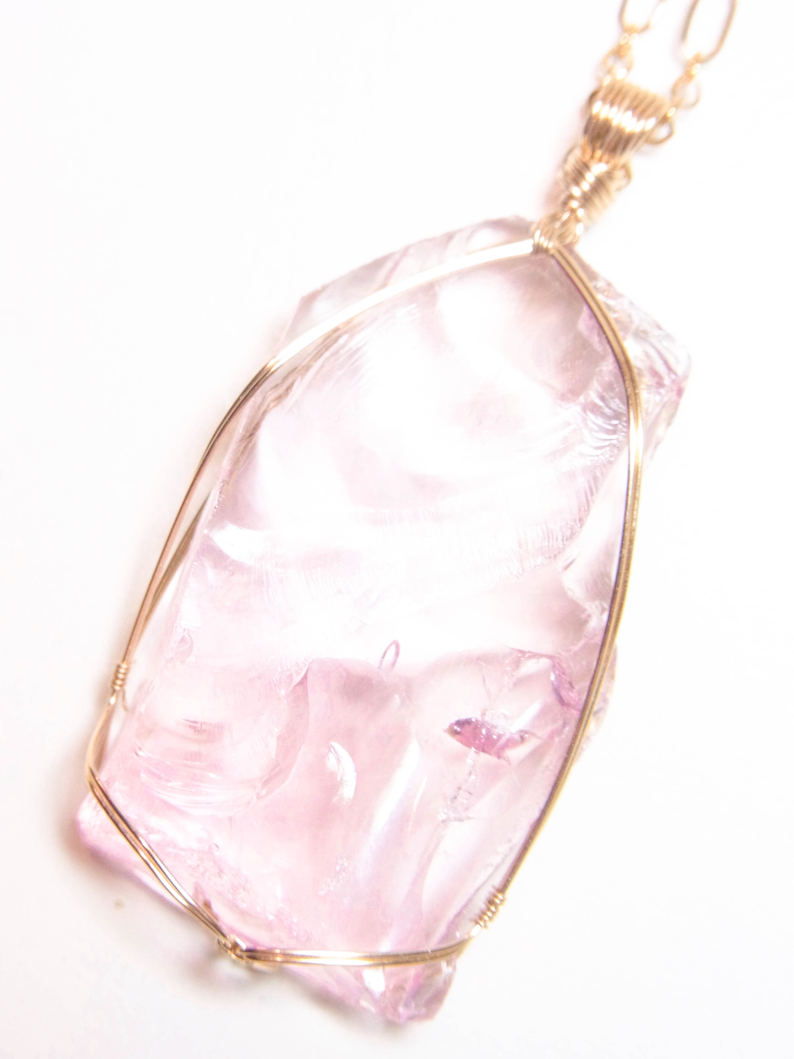 永遠美の秘宝】アンダラクリスタル(ピンク) 【the Heart of God Withn