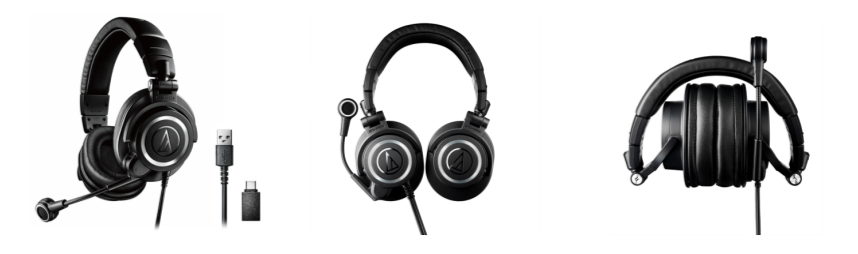 オーディオテクニカ、ストリーミングヘッドセット2機種を2/17発売