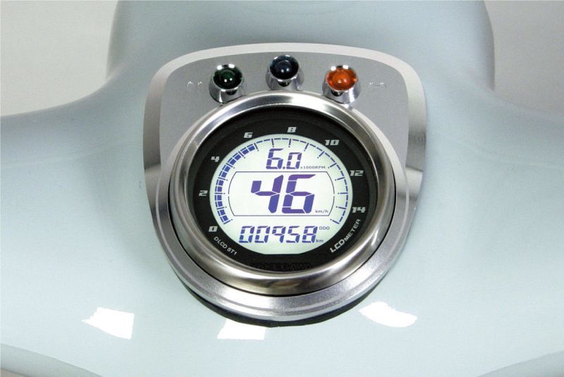 カブ用LCDスピード＆タコメーター[トリップも装備！] - Cuby(カビィ