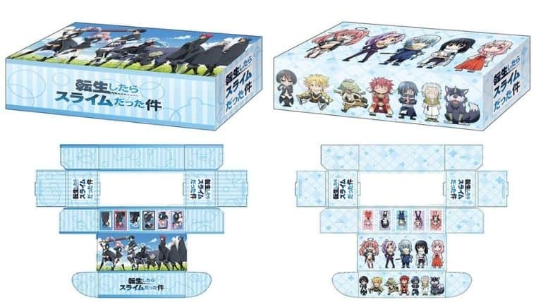 転スラ・エヴァ・ごちうさ・物語 スリーブまとめ売り 転スラ・エヴァ