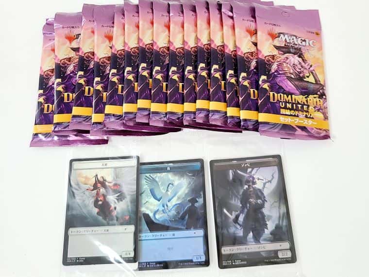 MTG 団結のドミナリアブースターパック【コンビニ限定】トークンカード