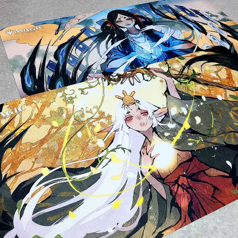 新品 血の署名 プレイマット ミスティカルアーカイブ 日本画 MTG 予約