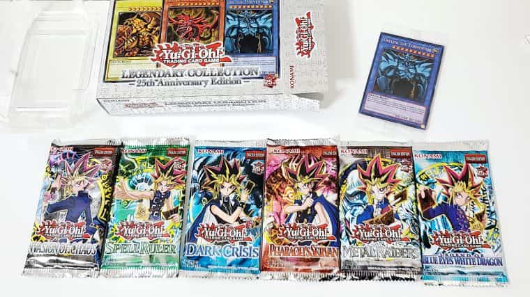 遊戯王25周年レジェンダリーコレクションを開封！QCシク確定で EU版