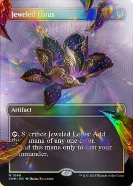 宝石の睡蓮/Jeweled Lotus ウィザーズ・オブ・ザ・コースト MTG【宝石