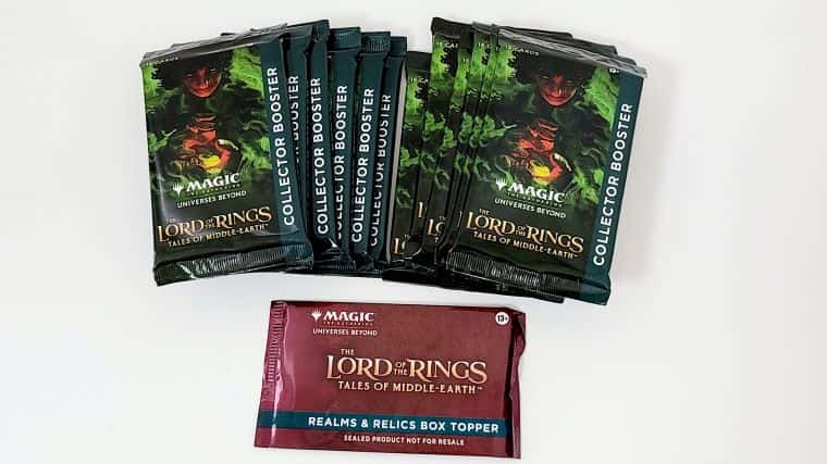 MTG 指輪物語 コレクターブースター パック 未開封 12パック ラスト