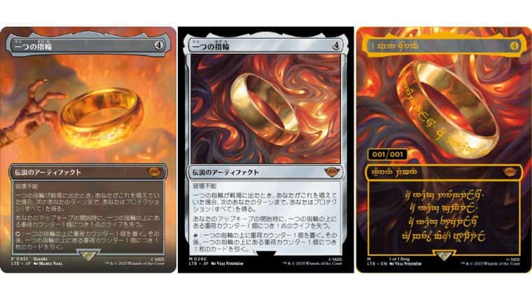 MTG 一つの指輪 日本語版 MTG 一つの指輪 foil 日本語 1枚 MTG 一つの