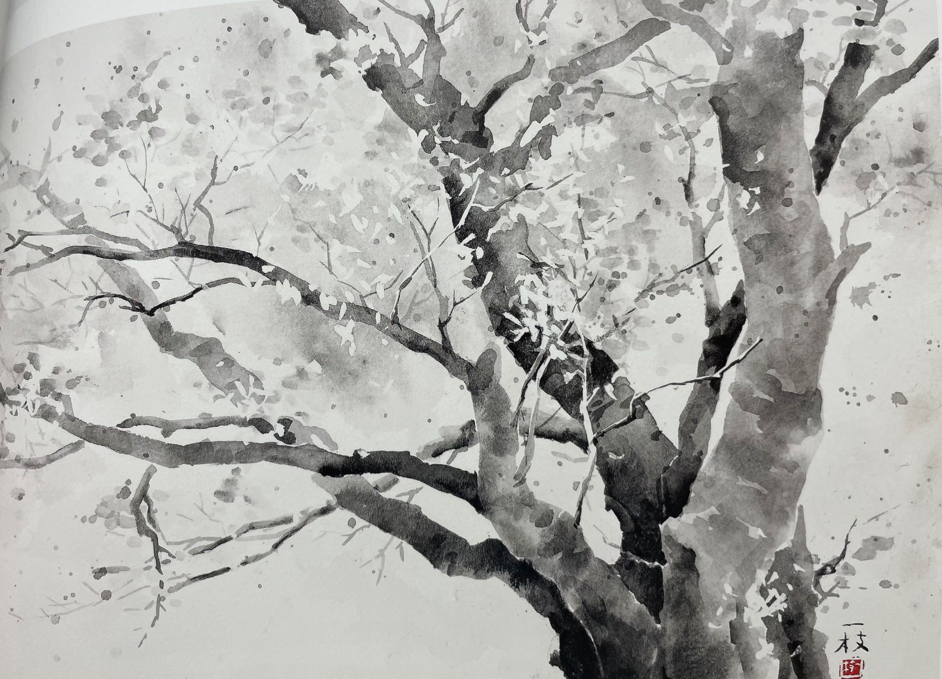 初心者歓迎!久山一枝の 現代センスで水墨画｜津田沼カルチャーセンター