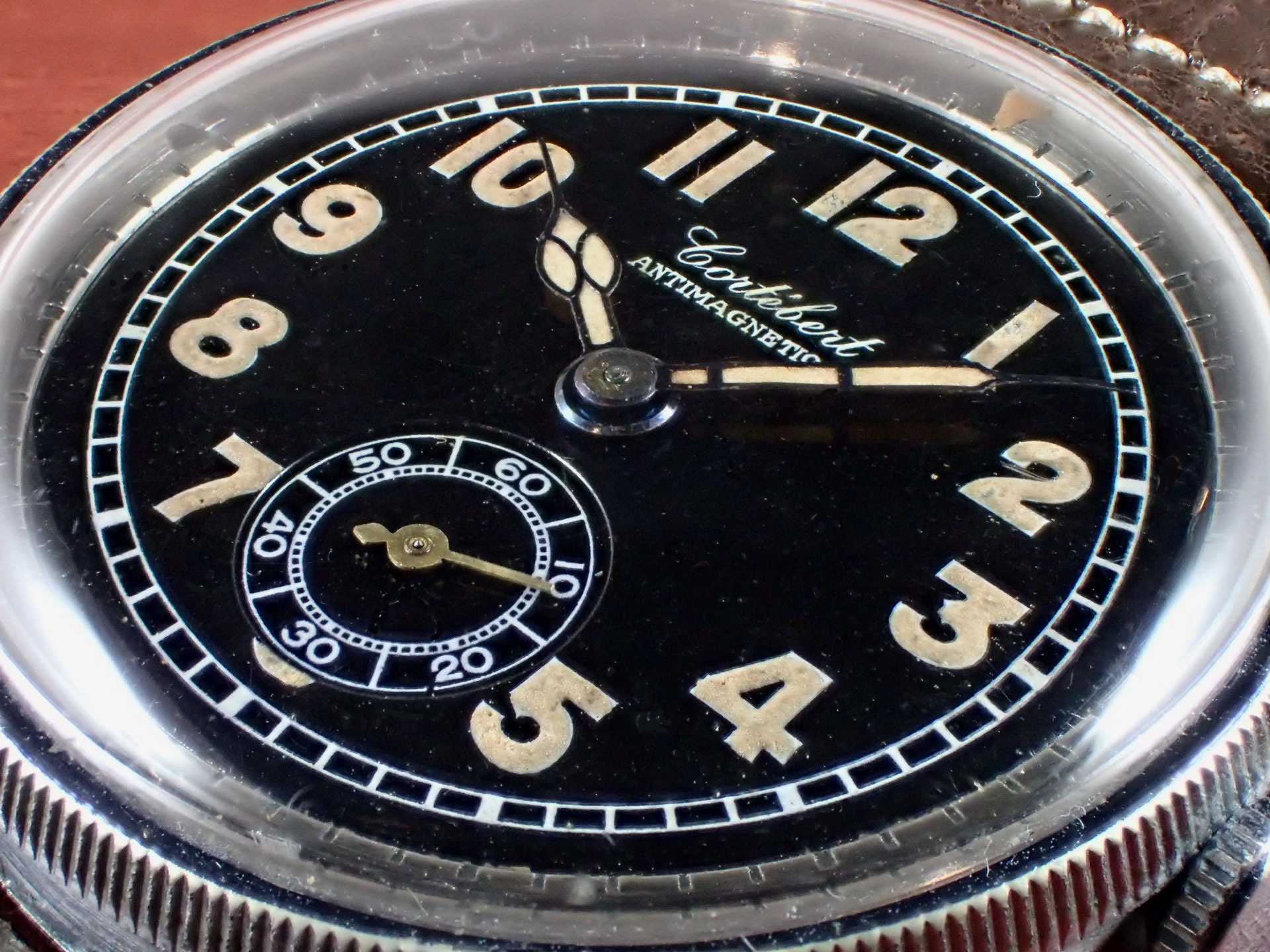 コルトベルト アヴィエーションウォッチ ブラックミラーDL 1930年代