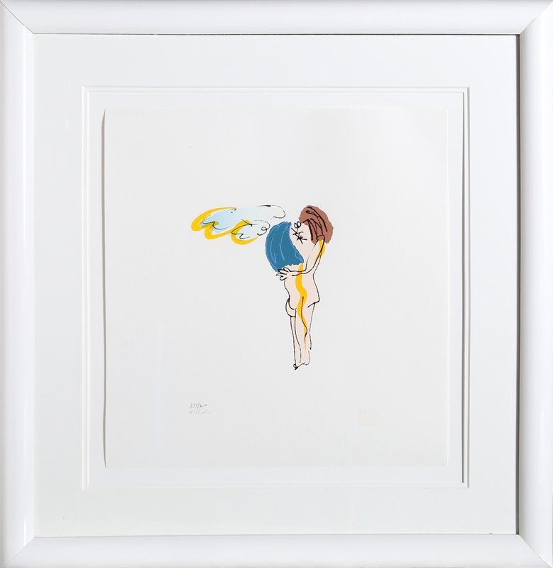 ジョン・レノン 作画 絵画『smaile number five Film』