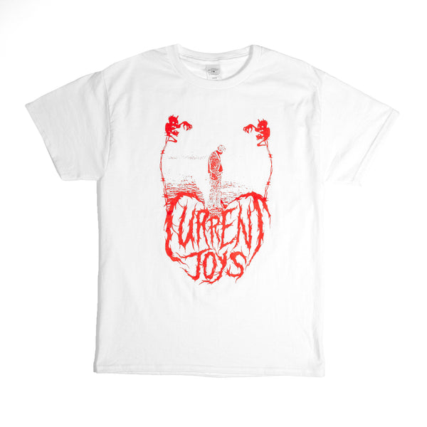 Heart Tee (White) – Current Joys