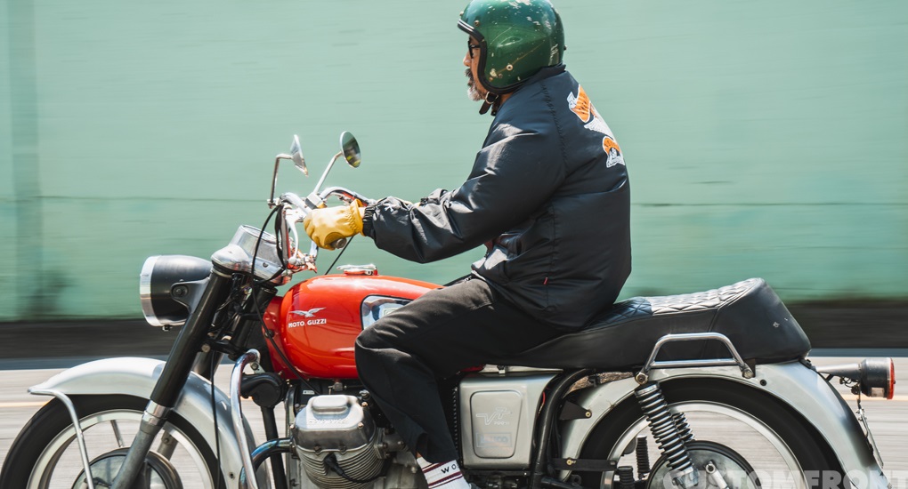 BLUCO(ブルコ) 青木厚典のモトグッツィV7-700｜ワークウェアブランド