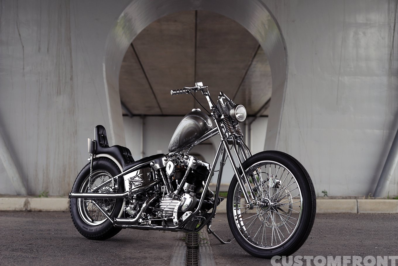 スクエアヘッドライト 二個 チョッパー ボバー ハーレー パンヘッド