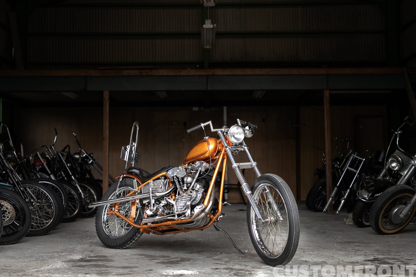 ビンテージ ハーレー シーシーバー ナックル パン ショベル チョッパー