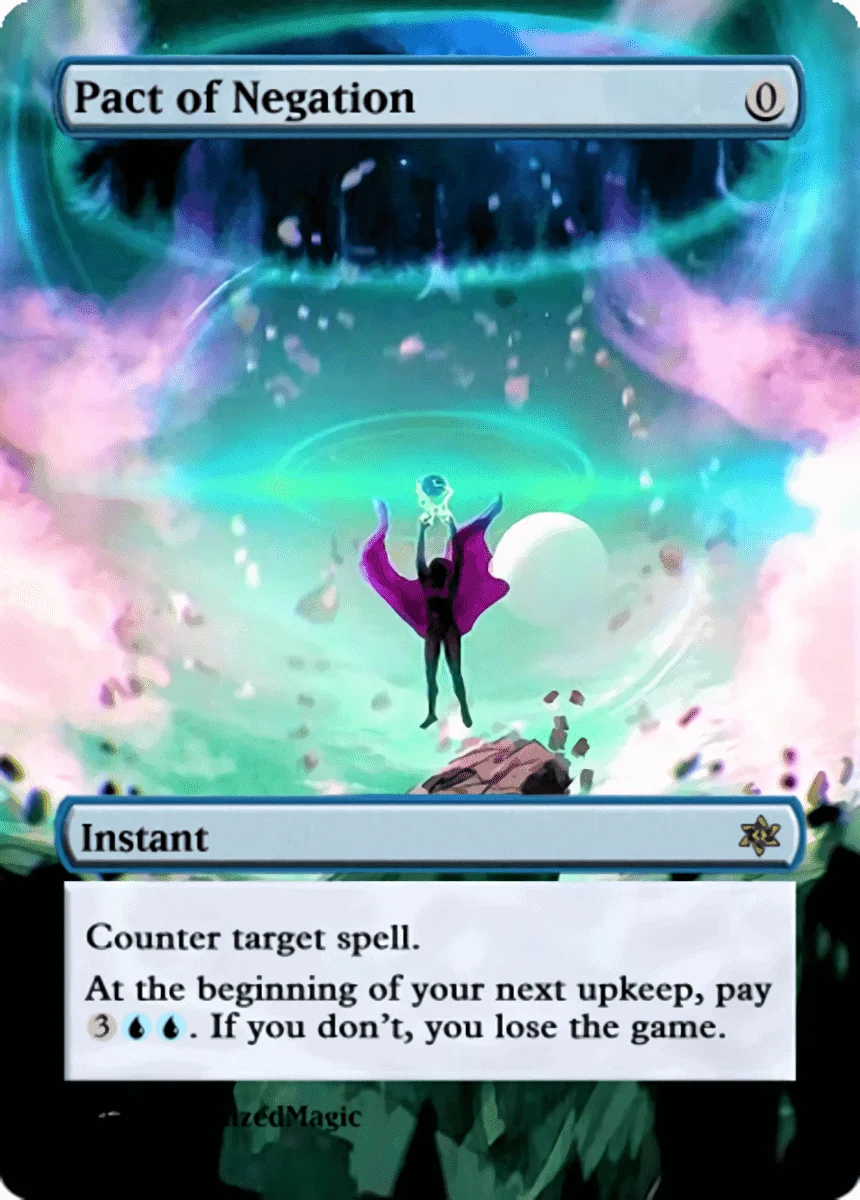 否定の契約 Pact of Negation 英語 Foil 4枚セット 【公式通販】