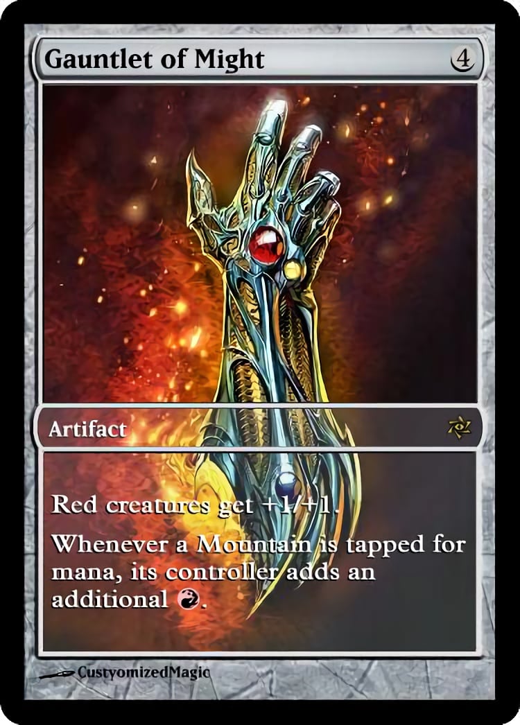 マジック：ザ・ギャザリング Gauntlet of Might Gauntlet of Might