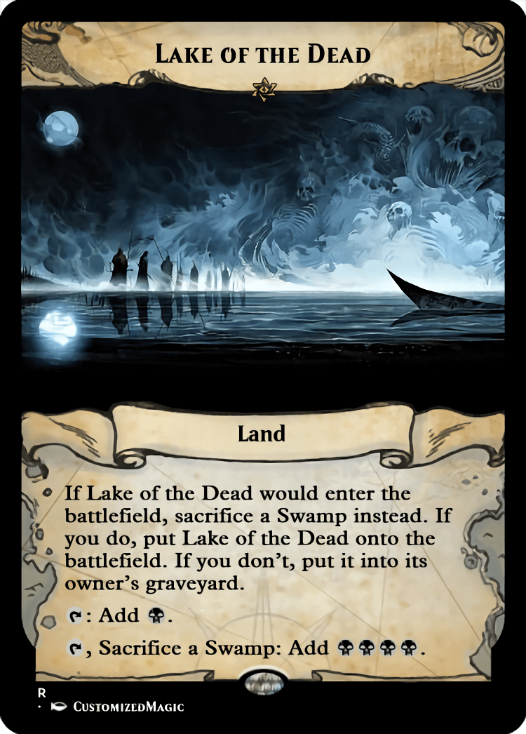 Lake of the Dead 英語 MTG Alliances Lake Of The Dead English PSA