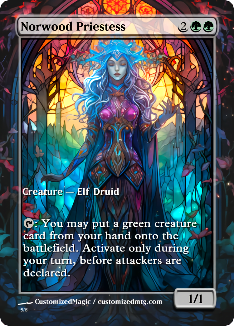 MTG MB2 Norwood Priestess ノーウッドの女司祭 foil MTG MB2 Norwood