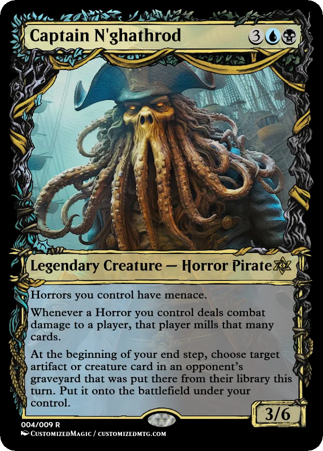 Captain N'ghathrod | Magic The Gathering Proxy Cards