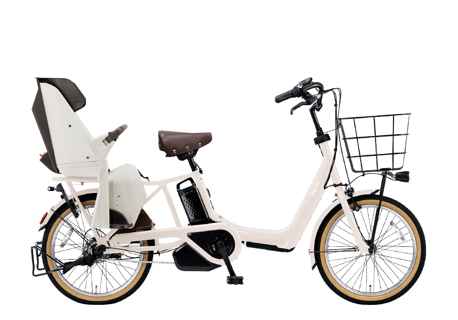 パナソニックギュット⭐️12AH！人気色！子供乗せ電動アシスト自転車