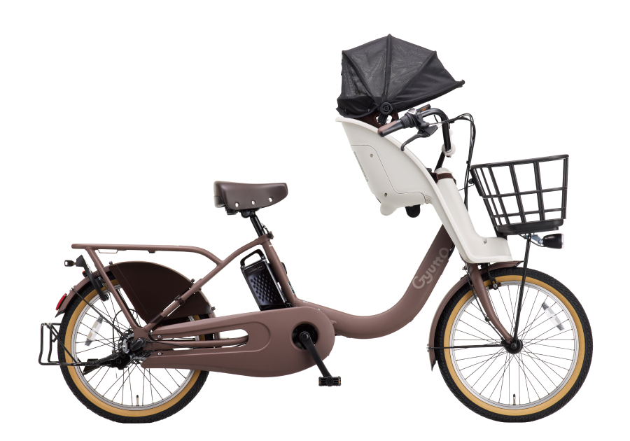 ジャンク品・電動アシスト自転車 チャイルドシート付き ダークグリーン