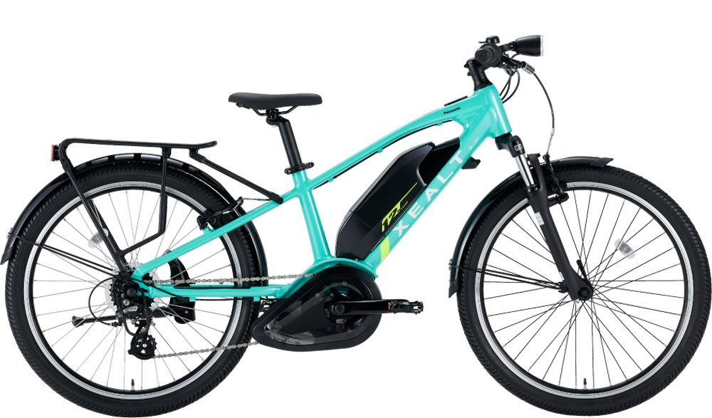 分解発送【6】電動自転車 Panasonic light U グリーン24インチ 公式