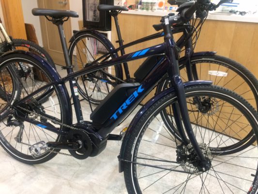 電動アシストクロスバイク、TREK(トレック)VERVE+(バーブ＋)入荷です
