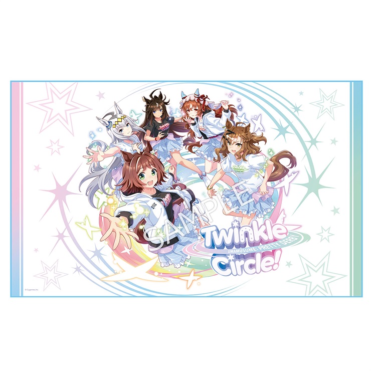 ウマ娘公式応援ミニタオル シリコンバンド アーモンドアイ ウマ娘6th