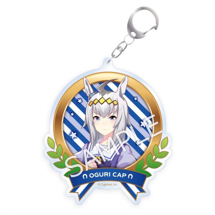 ウマ娘 プリティーダービー 公式缶バッジ オグリキャップ（制服Ver