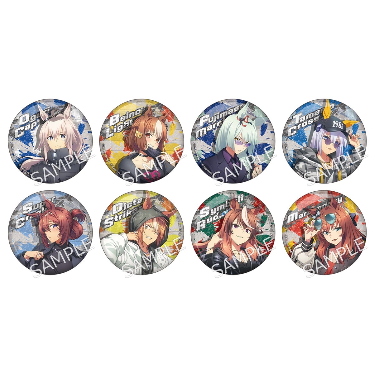 BOX】アニメ『ウマ娘 シンデレラグレイ』 トレーディング缶バッジ