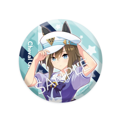 ヴィルシーナ NAMCO Promotion～Relax time～ 缶バッジ TVアニメ『ウマ