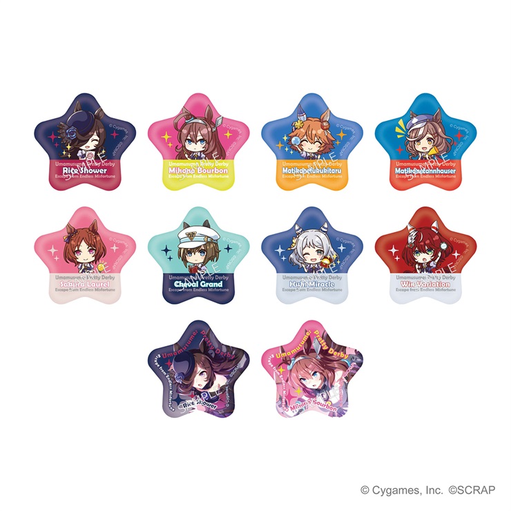 ウマ娘 3rdAnniversary ジャングルポケット 缶バッジ 24個 ウマ娘