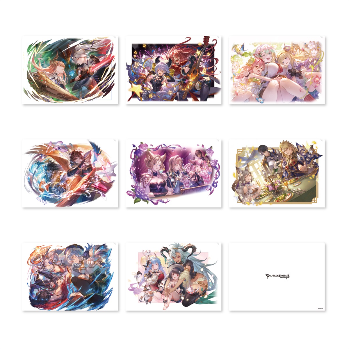 グラブル HEART OF THE SUN クリアファイル コンプセット グラブル