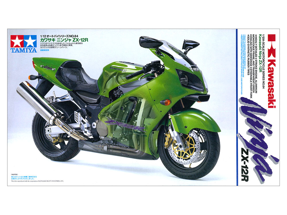 タミヤ 1/12 オートバイシリーズ カワサキ ニンジャ ZX-12R | タミヤ
