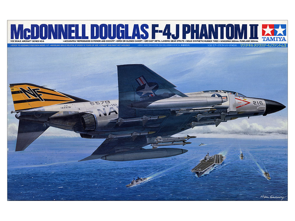 1/32 SCALE MCDONNELL DOUGLAS F-4J PHANTOM II | TAMIYA