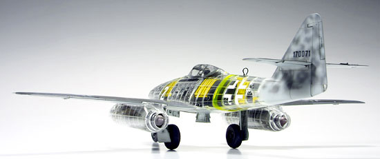 タミヤ 1/48 傑作機シリーズ メッサーシュミット Me262A-1a （クリヤー