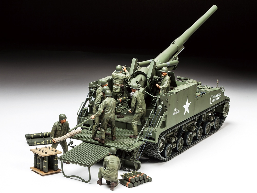 タミヤ 1/35 ミリタリーミニチュアシリーズ アメリカ 155mm自走砲 M40