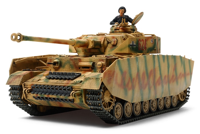 タミヤ 1/48 ミリタリーミニチュアシリーズ ドイツIV号戦車H型 （後期