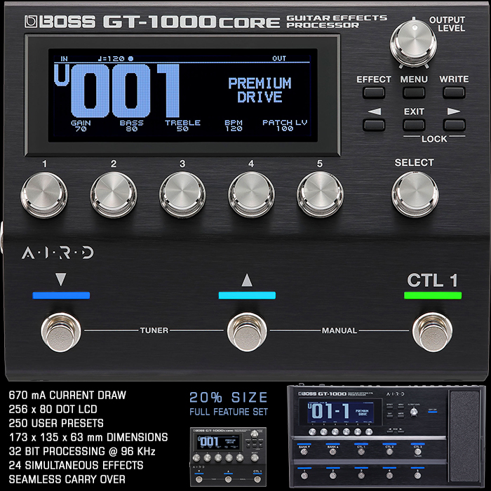 最上位マルチBoss GT-1000CORE付属品あり 【公式通販】