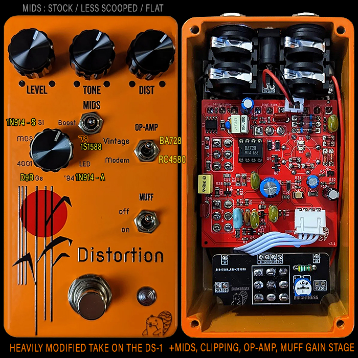 Guitar Pedal X - GPX Blog - Drunk Beaver's latest DS-1 inspired